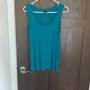 Express Turquoise Relaxed Fit Top